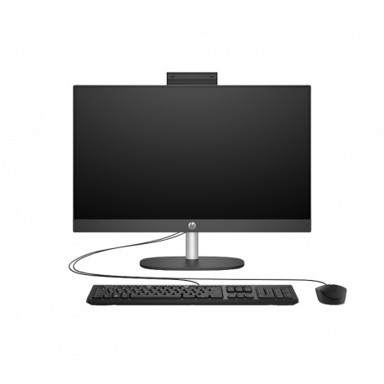 HP AiO računalo ProOne 245 G10 / AMD Ryzen 7 7730U, 23.8", 1920 x 1080, 8 GB, 512 GB SSD, Free DOS, crna